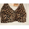 Secret Treasures Women's Bra, Cheetah Wirefree Super Soft Lounge 3XG