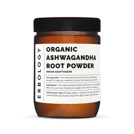 Organic Raw Ashwagandha Powder 220 g Adaptogen Sustainably Sourced from India