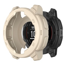 ISABAKE Case Cover Compatible with Garmin Instinct E 45MM, Soft Silicone Protector Case Cover Shell Protector Replacement for Garmin Instinct E 45MM Smartwatch