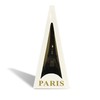 Allgala 6" Eiffel Tower Statue Decor Alloy Metal, Black