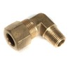 Brass Fittings Male Thread Right Angle Pack of Knee Compression