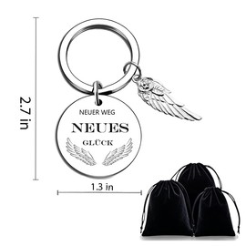 RiTeDei Schlüsselanhänger geschenk kollegin abschiedsgeschenk kollegen danke geschenk jobwechsel geschenk für abschied kollegin freundschaftsgeschenke geburtstag lieblingskollegin geschenk