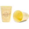 Sparkle and Bash Travel-Themed Plastic Party Cups - Compass Design