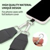 FYY Phone Strap Crossbody with Zippered Pouch - Adjustable Cellphone