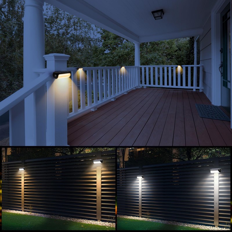Kinberry Solar Security Lights Outdoor Motion Sensor - Warm/Cool Outdoor