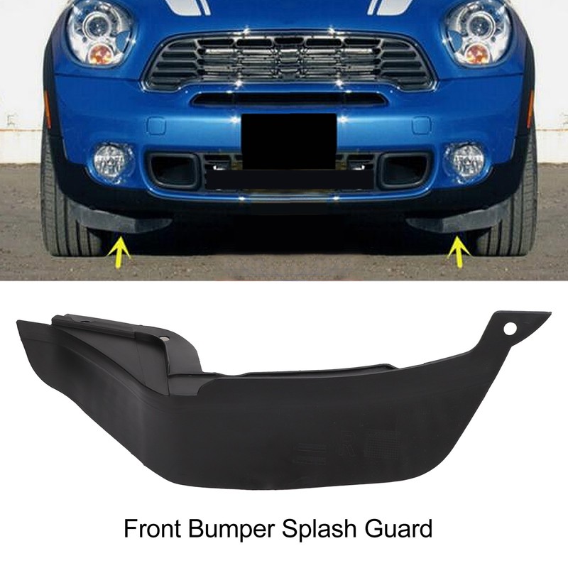 Front Bumper Splash Guard Protective Sturdy Stylish Look Mud Flap
