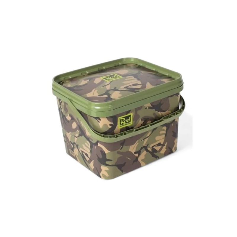 Rod Hutchinson 10Ltr Camo Bucket