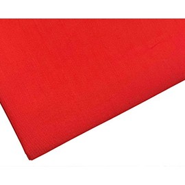 Plain Red Fabric - 45 inch / 112 cm Wide - 40+ Colours - 2 Metre