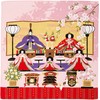 Sanyo Shoji Saijiki Small Furoshiki Hinamatsuri 36-054402, Approx. 19.7 inches