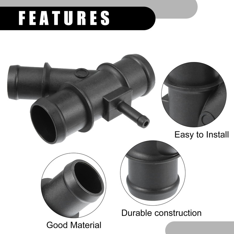 A ABSOPRO Engine Coolant Hose Connection No. 1K0121087H for Volkswagen