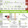 OCR 185PCS Wire Rope Kit, 114FT Stainless Steel Wire Cable