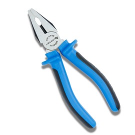 Högert Technik - Combination Pliers Combination Pliers Universal Pliers 160 mm, CrV - Cutting Edges with 58-62 HRC - 2K Handle