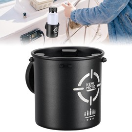 KEMIMOTO Magnetic Cup Holder, Drink Holder for All Kinds of Cups and Bottles with a Diameter of 2.67"-3.85", Cup Holder for Tractor Mower Truck School Bus Treadmill, Metal Surface