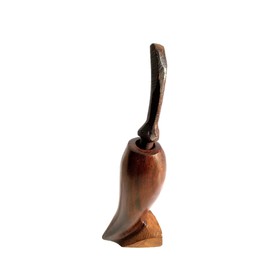 Moledor de Madera para Chiltepin, Pimienta, Especias. Chiltepinero Artesanal de Madera de Palo Fierro. Utensilio de Cocina y Bella Decoración para Comedor, Cocina, Casa.