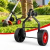 String Trimmer Wheel Attachment for Lawn Edging – Adjustable Dual-Wheel