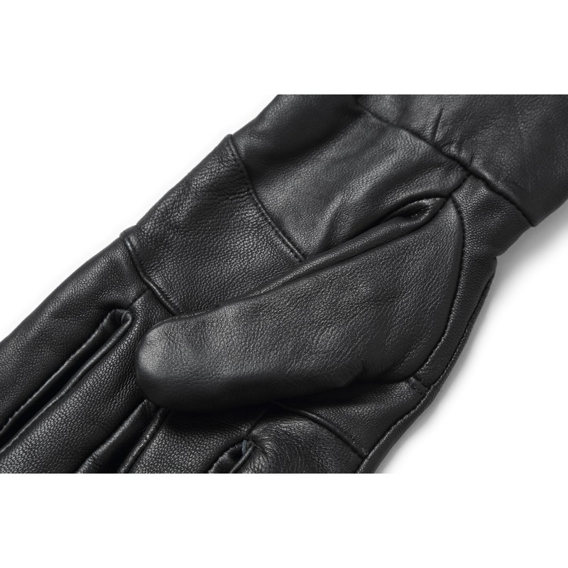 REED Men's Genuine Leather Warm Lined Driving Gloves - Touchscreen