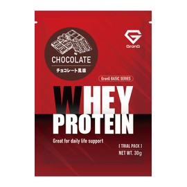 グロング GronG ホエイプロテイン100 ベーシック トライアルパック チョコレート風味 30g