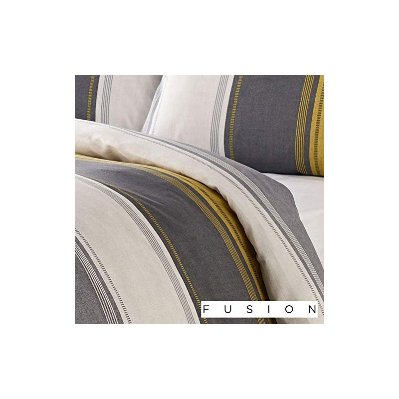 Fusion Duvet Cover and Two Pillow Cases, 52% Polyester /