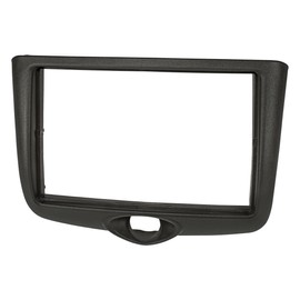 tomzz Audio 2455-045 Double DIN Radio Faceplate Compatible with Toyota Yaris P1 1999 to 2003 Black