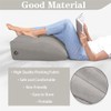 anneratteryer Vein Cushion Leg Elevation Cushion, Inflatable Wedge Cushion, Leg