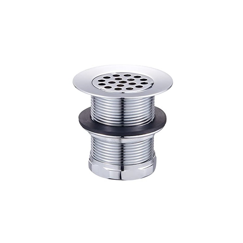 Kingston Brass KBU1001 Seattle 2-Inch Brass Grid Bar/Utility Sink Drain,