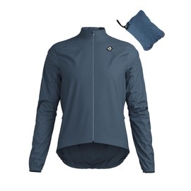 LAMEDA Men's Cycling Jacket Windbreaker Lightweight Packable Breathable Cycling Bike Jacket with Reflective Strips Hiking