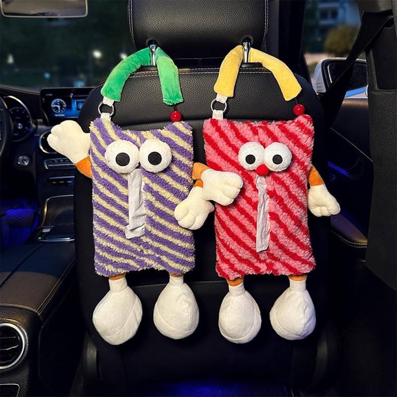 Queen-b Tissue Case, For Cars, Hanging, Monster Cute, Character, Headrest,