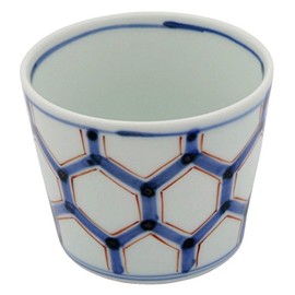有田焼 渓山 Kilns near 猪口 Dyed 11th Honeycomb 30923