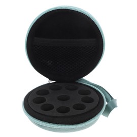 VICASKY 1pc Shockproof Essential Oil Storage Pouch Slot Velvet Case for Bottles Portable Oil Bottle Holder for Travel Daily Use Durable Lightweight Design