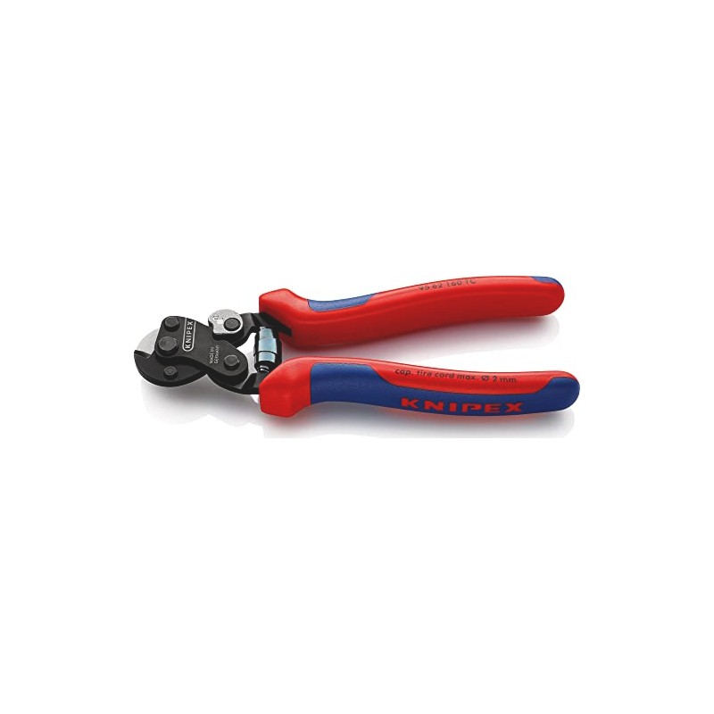 Knipex Wire Rope Cutter for tyre cord burnished, with multi-component