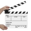 Flexzion Directors Film Clapper Board Film Slate, Acrylic Plastic Dry