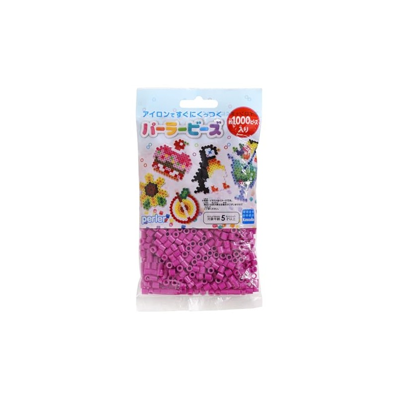 Perler Beads 1,000 Count-Raspberry