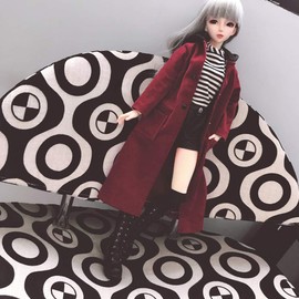 rakulifey Doll Clothes 1/3 Doll Clothes Set of 4 Gift (1/3 Doll Clothes)