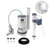 Ulinlo pouly‌ 3-Inch Water-Saving Dual Flush Handle Toilet Repair Kit