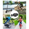 KEYSTP Bike Lock Cable, Up to 15mm Thicker Steel Cable,