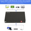 HD Multimedia Interface Switch 4K 4 in 2 Out 3.5mm