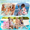 Peryiter 20 Pcs Large Flamingos Turkish Beach Towel 27.6"x55" Microfiber