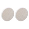 2PCS Round Welding Plate with Multiple Holes Quartz Welding Tile