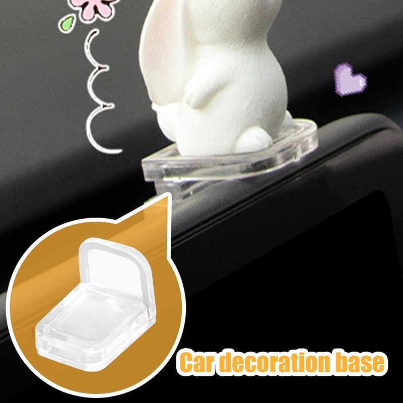 Dashboard Mat Base - Small Dashboard Mat L-Shaped Anti-Slip Sticky