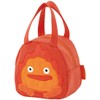 Skater KNBD1-A Die Cut Bag, Sweat Material, Calcifer, Studio Ghibli