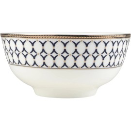 Victoria Bella WR-BLB-2 Bone China Porcelain 2-Piece 6.25" Bowl, Soup Plates Set