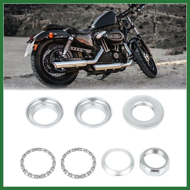 Motoforti Steel Bicycle Headset Threaded Mountain Headset Sealed Bearings Set