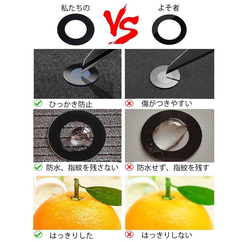 Genuine iPhone12 Pro Replacement Rear Camera Glass Lens, Glue and