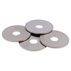 3/8" Stainless Fender Washer (25 Pack), 1-1/4" Outside Diameter, 18-8