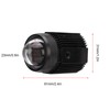 Pair Motorcycle LED Spotlight High Low Beam Yellow White Light
