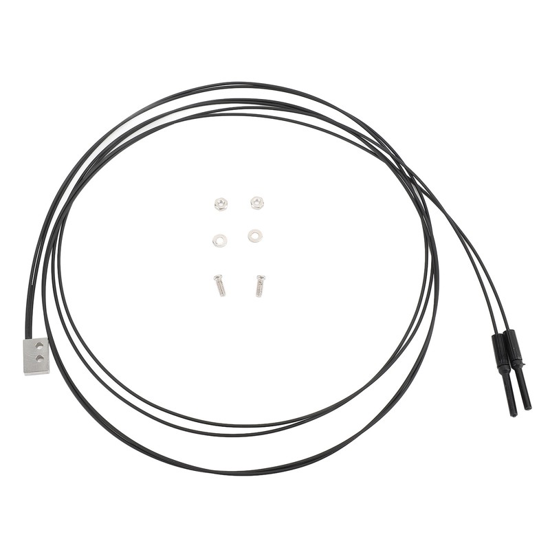 2PCS Fiber Optic Sensor Flat Thin Reflection Optical Fiber Sensor