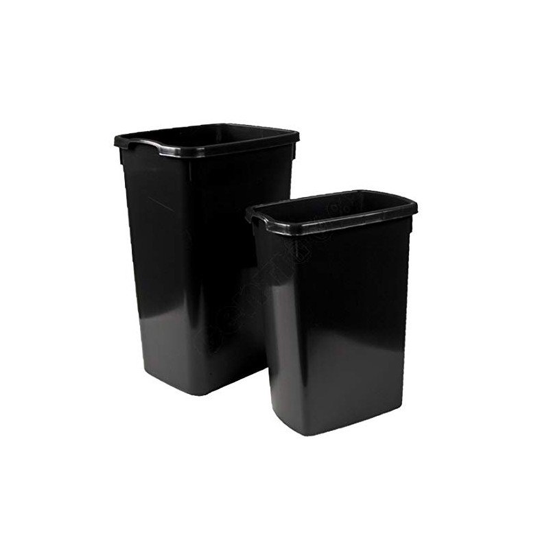 Rubbish bin, Organisation Aid, Pedal Bin, 14 Litres, Silver/Grey