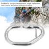 Stainless Steel Heavy Duty Carabiner Clip Climbing Safety Buckle for