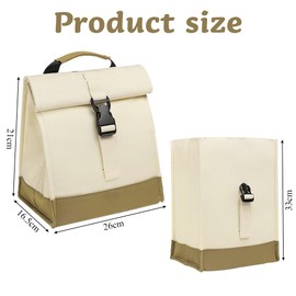 SIYINGSAERY Insulated Lunch Bag for Women Men Lunch Bag Tote Bag Pack Lunch Bag Leakproof Cool Bag Lunch Cooler Carrier Bags Thermal Lunch Organizer with Adjustable Strap for Adults Work School