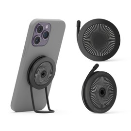 IMStick Pro Foldable Magnetic Grip with Adjustable Wires Perfect for car dashboards Home desks Bed Hand Compatible with Most MagSafe Smartphones